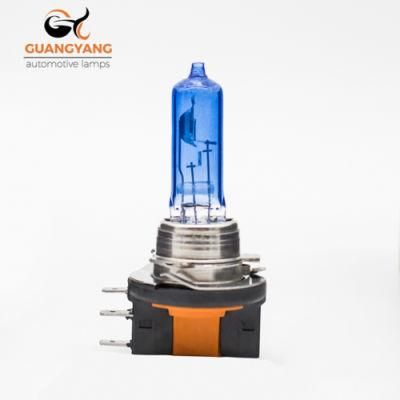 Super White H15 Blue Halogen Bulb 12V 15/55W Car Headlight Lamps