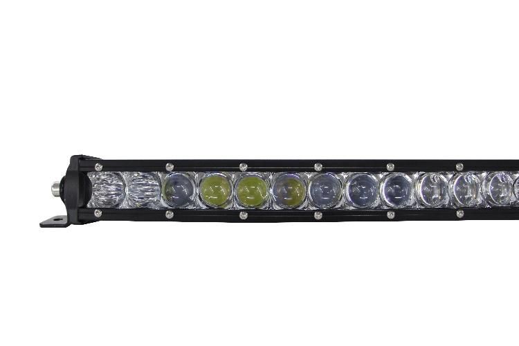 30W 60W 100W 180W 240W 5D LED Light Bar for SUV ATV Tractor Boat Trucks Excavator Offroad Single Row 7.5 21 50" Bar Light