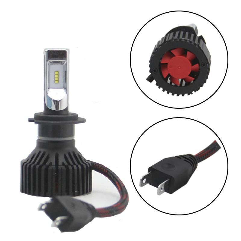 Hot Sale Car Accessories T8 Zes Chips IP68 6000lm 6500K LED Headlight