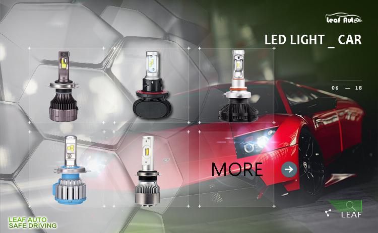 Luces Turbo LED Car Headlights H7 LED Bulb Car LED Focos LED H11 H1 H3 Hb4 Hb3 9005 9006 9004 H13 H4 LED