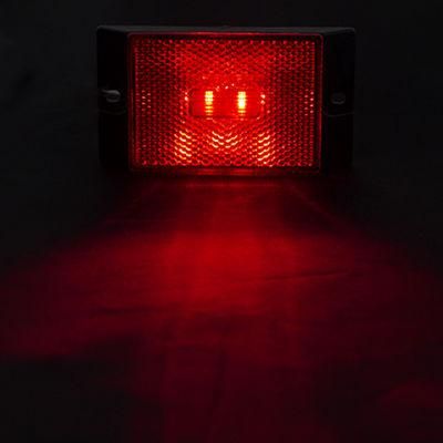 Manufacture High Quality Truck Trailer LED Rear Side Clearance Marker Auto Light with Reflector