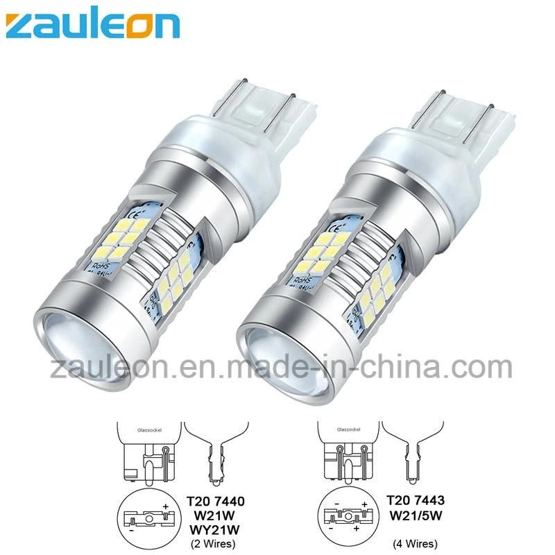 7443 T20 White LED Automotive Bulb