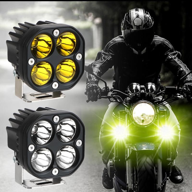 Near Me Custom Round Square Aluminum LED Motorcycle Universal Turn Signal Head Turning Front Tail Auxiliary Decoration Direction Sportlight Light