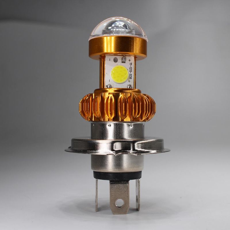 6500K COB LED Motorcycle Headlight Moto Front Bulb Lamp Light