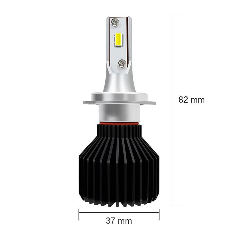 High Power Universal Auto Car Small New Design 5 Side LED Chip LED Headlight Bulbs M6 H7