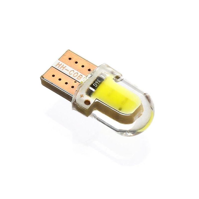 LED Tail Lamp T10 LED Signal Lamp Indicator Light Auto Lights LED W5w T10 194 168 W5w COB 8SMD LED Parking Bulb Auto Wedge Clearance Lamp Canbus Silica Bright