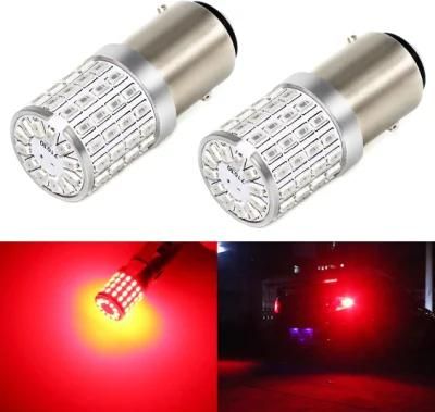 12-24V Truck Car LED Silica S25 1156 1157 Ba15s Bay15D 7440 7443 Red Turn Signal Light Reverse Parking Bulb