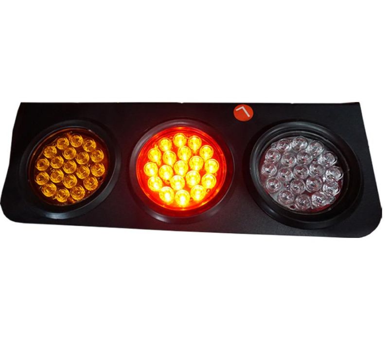 72LED Circular Combination Trailer Tail Light