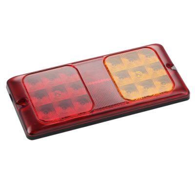 Car Parts Factory E-MARK 10-30V Turn Stop Brake Truck Trailer Tail Lights Combination Rear Submersible LED Trailer Lights