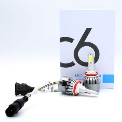 Car C6 H11 LED Headlight Conversion Kit