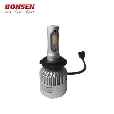 72W 8000lm S2 H4 COB Csp LED Headligh Hi-Lo Beam Car LED Headlights