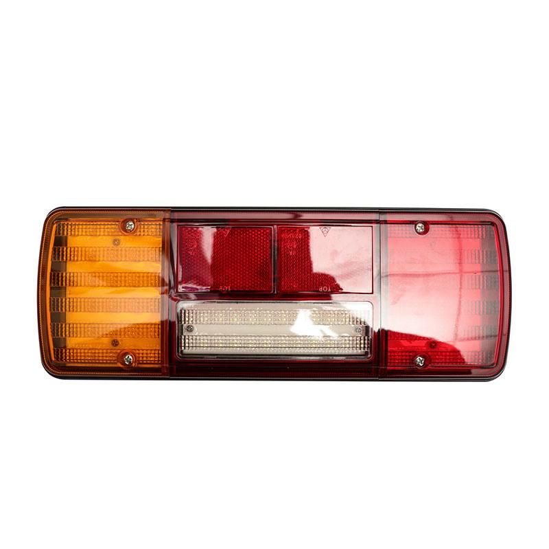 24V LED Truck Trailer Tail Lamp with Turn/Brake/Reverse/Indicator/Number Plate Function