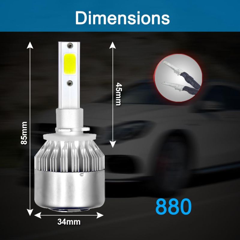 Lightech 880 C6 LED Head Lamp for Auto Light