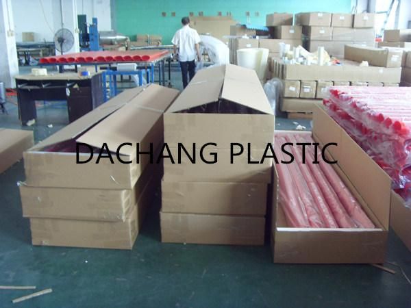 PC Coextrusion Shell Red Bar Casing for Signage