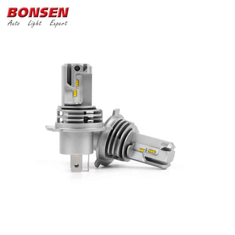 China Factory Auto Bulbs M3 H11 H4 Fanless LED Headlight Bulb