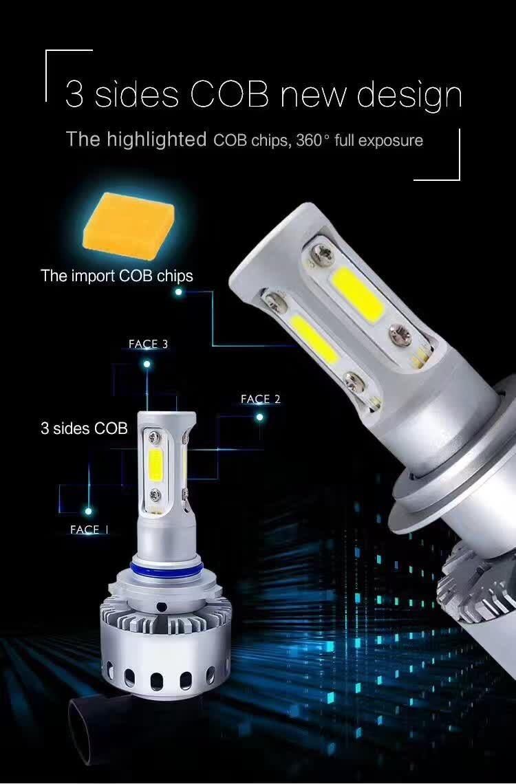 Super Brightness H8 H16 H11 7p COB LED Car Headlight