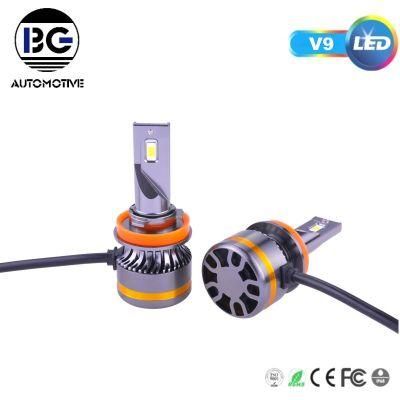 Car LED Light 2021 Auto HID LED Headlights Bulb V9 Car LED Headlight 60W H1 H3 H7 H8 H9 H11 9005 9006 H13 H4