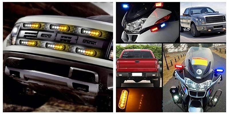 LED Side Marker Lights Waterproof Truck Trailer Turn Indicators LED Auto Tail Warning Brake Lamp Ambulance Police Car Auto LED