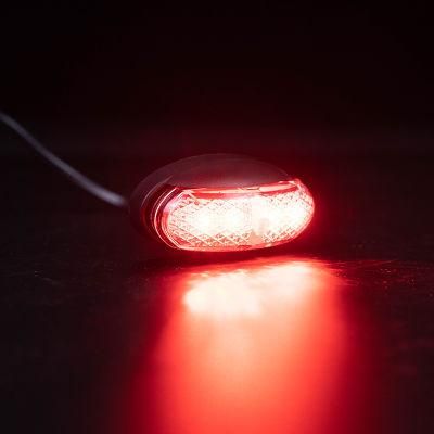 Emark DOT LED Light Auto Stop Side Marker Tail Stop Turn Signal Lamp for Truck Trailer