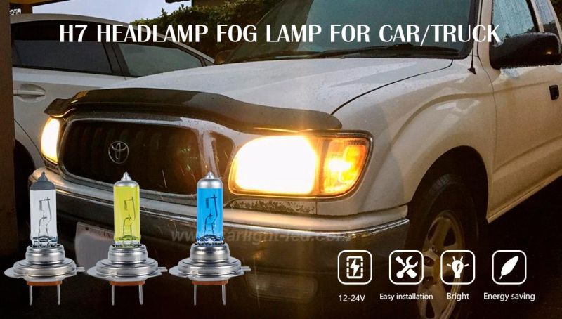 Px26D H7 Halogen Headlight Bulb with Super White Light Long Life