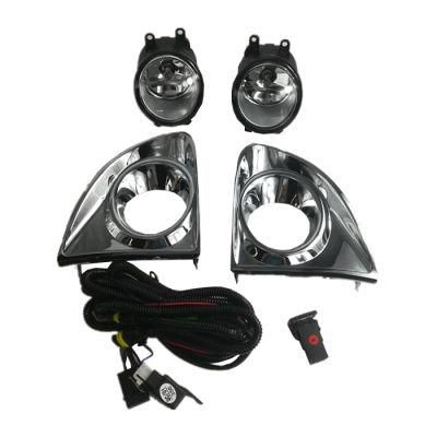 Auto Fog Lamp Set for Toyota Axio Fielder 2012-2016 Chromed Fog Light Kit