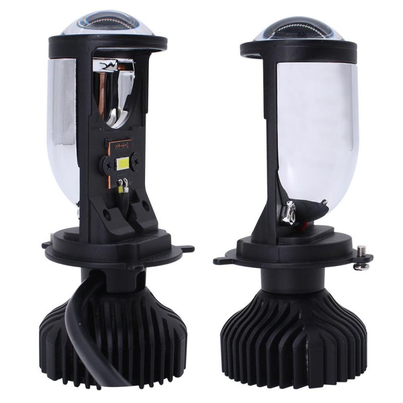 Mini LED Lens Headlight Projector H4 with Ce RoHS X3 S2 S1 C6 Lamp