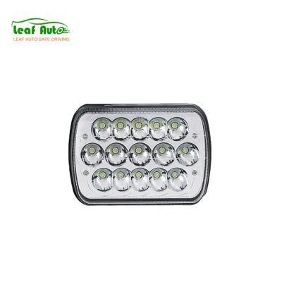 7X6 Hi/Low LED Beam Headlamp for Jeep Wrangler Yj Cherokee Xj Truck 5X7 Inch LED Headlights 45W