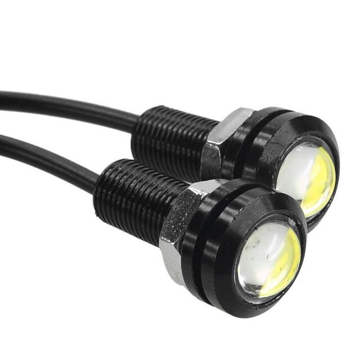 18mm Car Eagle Eye DRL LED Daytime Running Light LED 12V Backup Reversing Parking Signal Automobiles Lamp