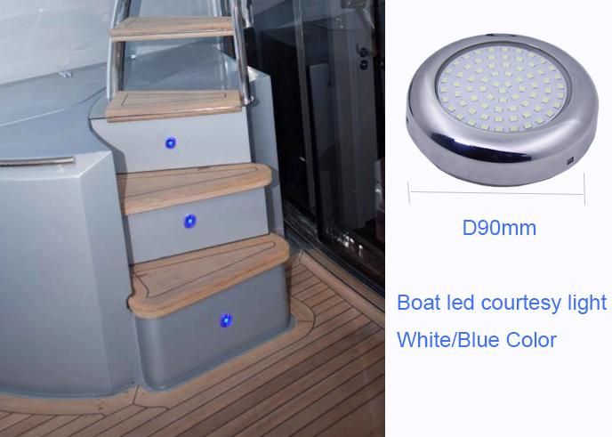 Boat Lighting 12V Marine Interior Light White Blue LED Boat Cabin Lights for Boat RV