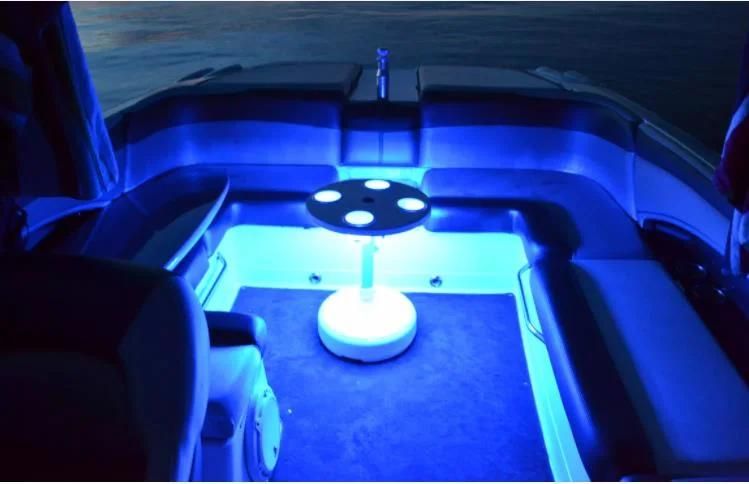 LED Accent Lighting 3.5′ ′ Waterproof Blue Boat Deck Courtesy Cockpit Light