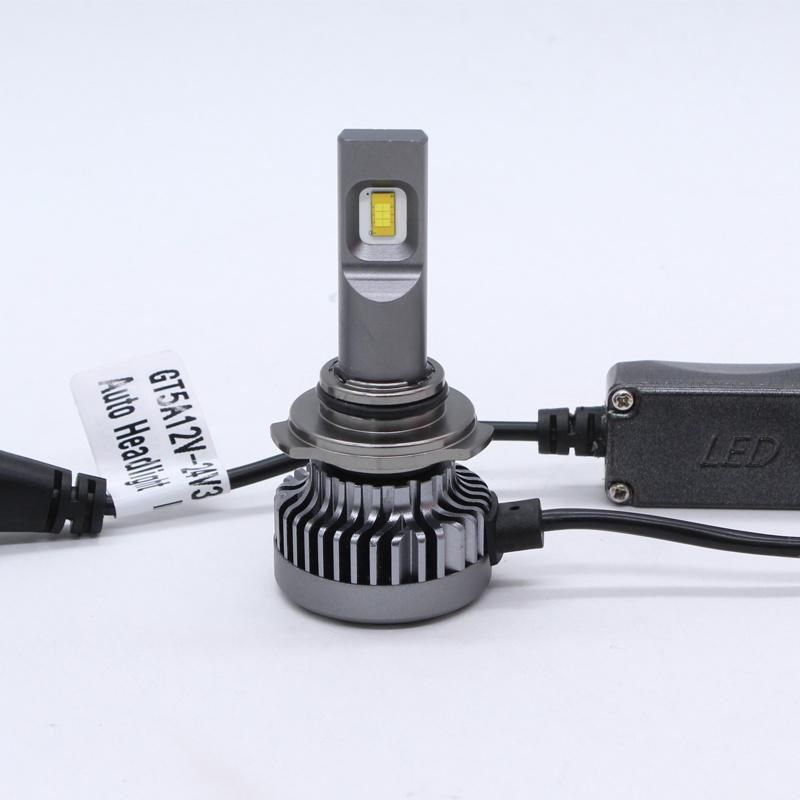 Gt5a Car Headlight 4500lm LED Headlight H1 H3 H7 H9 9004 9005