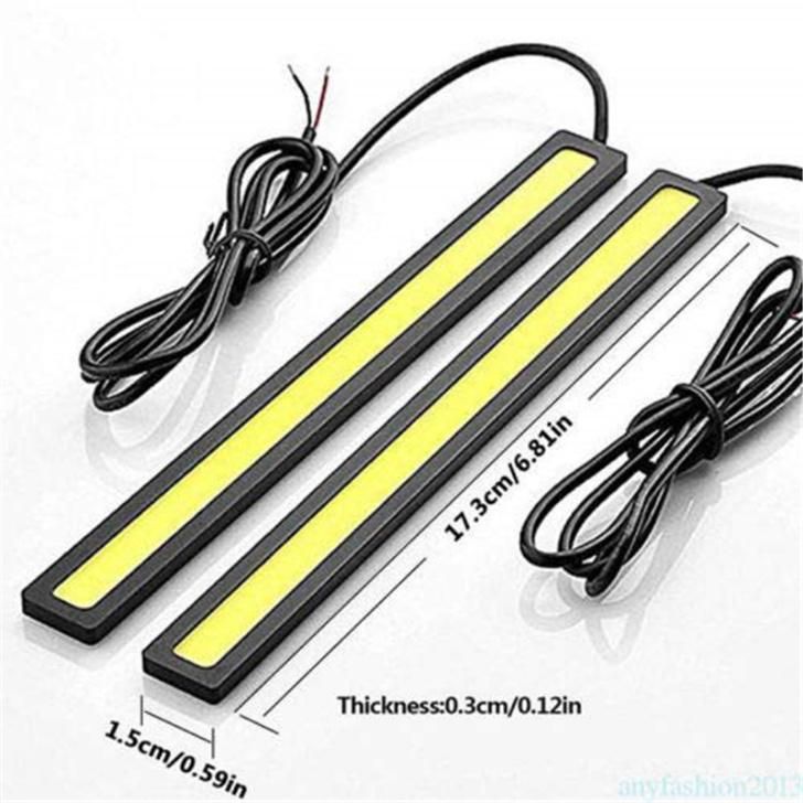 Hight quality LED Car Lights External Lights Auto Waterproof Car Styling LED DRL Lamp