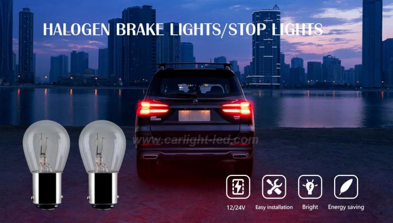 Ba15D High/Low Beam Auto Brake Bulb