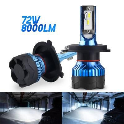 16000lm LED H7 H11 Bulbs 12V 24V Fan Cooling C6 S2 K5 H1 H3 880 Hb3 9006 H4 LED Headlight for Car