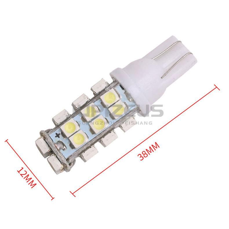 DC 12V High Power Car T10 LED Light T10 28 LED SMD 28SMD 1210 Wedge T10 Auto Light Bulb Lamp Clearance Lights