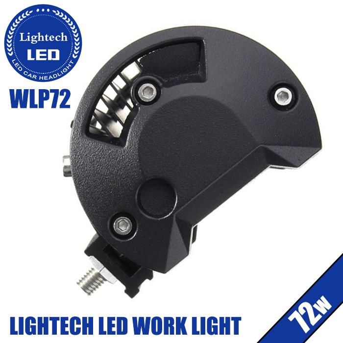 Lightech Auto Light System Dual Color Strobe Light 12V 6500K IP67 4X4 3 Inch LED Work Light