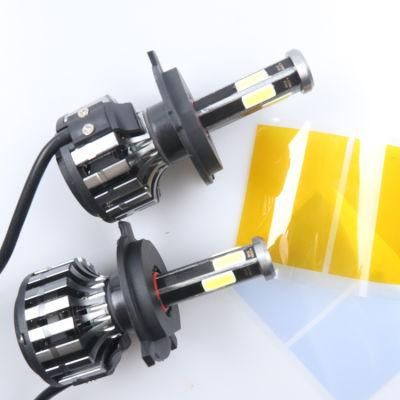 6 Side Double Beam Cool White Headlight Headlights Bombillo LED H4 H1 H3 H7 H11 H13 Hb3 Hb4 Complete Model of Universal Car Head Lamp Bulb