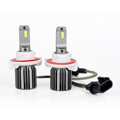 L6 9004 Hb1 High Low Beam White 6000K 50W 6000lm LED Headlight Bulbs