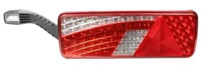 Manufacturer Emark Approval UV PC Rectangle 10-30V Stop Turn Tail Fog Reflector Signal LED Rear Trailer Light Auto Light