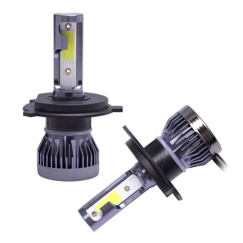 S9 12000lm 6000K 76W LED Headlight HID Kit with Ce LED H7 H4