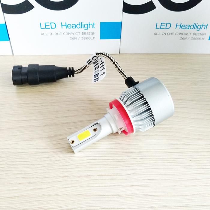 Lightech Cheap C6 H11 5202 9005 9006 880 881 LED Car Headlight