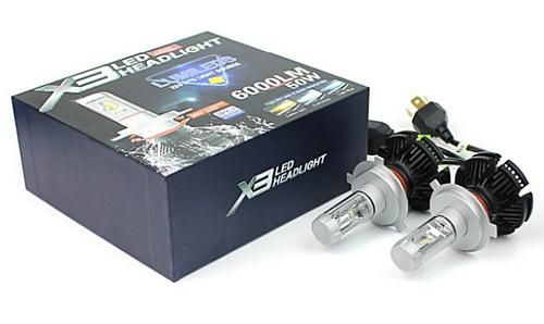 2 Years Warranty X3 H1 6000lm Car LED Headlight