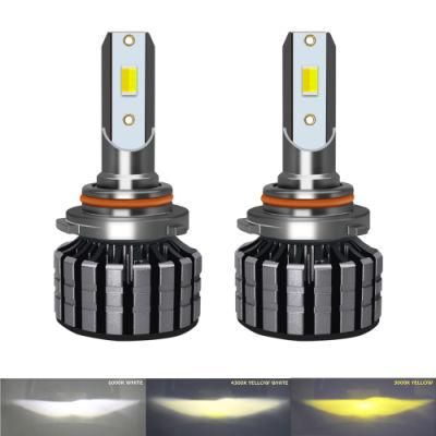 Carolyn L7 Three Color LED Headlight LED H11 3000K 4300K 6000K 3 Colors LED Headlight Bulbs for Auto Cars