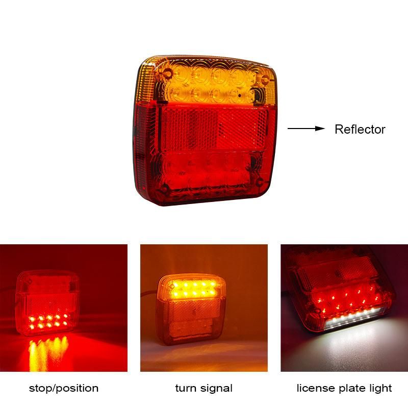 Tail/Stop/Turn Signal Reflector Lamp Lt-102 with E4 /E9 Certification