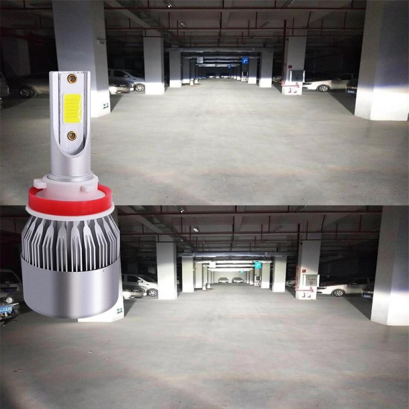 Wholesale Cheapest C6 Car LED Lighting 80W 12000lm Auto Lamps LED Light Bulb H4 H7 H11 9005 9006 LED Headlight