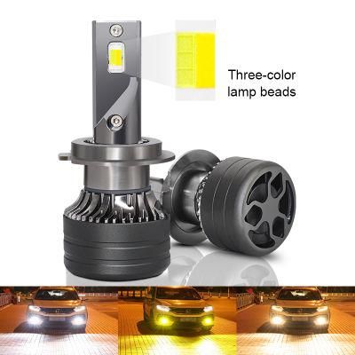 Super Bright Car LED Headlight Gold K9 New Upgrade Canbus H4 H7 H8 H11 9005 Hb3 9006 H7 LED Headlight Canbus