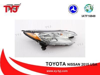 Auto Lamp Headlamp (SR) for Nissan Versa Note 2015 USA