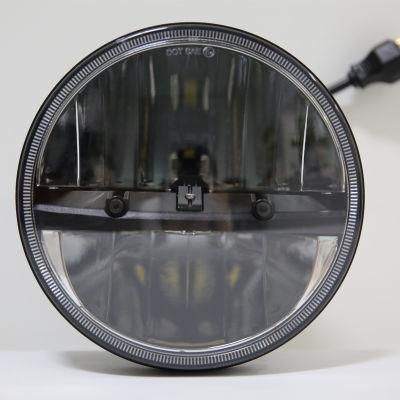 Harley Motorcycle LED 7&quot; Headlight Headlamp 36W H4