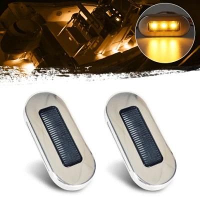 Waterproof Amber LED Marker Lights for Marine Ship Boat Yacht Vessel Ferry