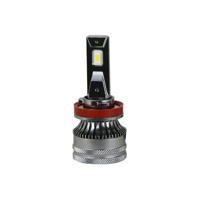 Weiyao V15 High Power 6000K White Color 3570 Car Auto Headlight Bulb 4500lm 60W H1 H3 H4 H7 H11 9006 9005 LED Headlight